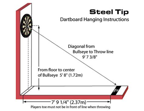 steel tip dart boards and cabinets|dart board dimensions and sizes.